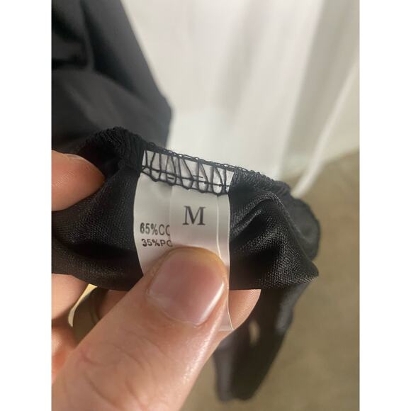 Black sleeveless women's dress Size Medium - Picture 5 of 6